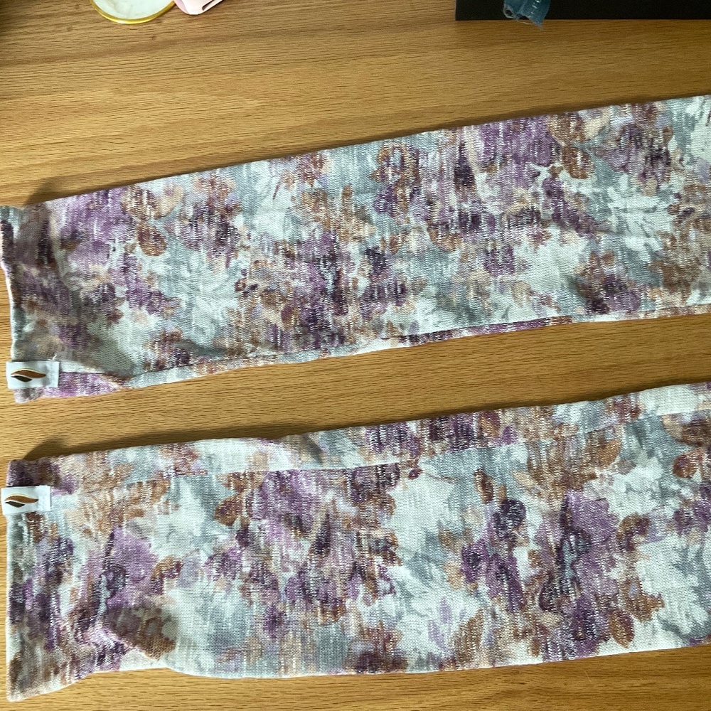 Rubiawear leg warmers (shorty style), hint of spring, size small